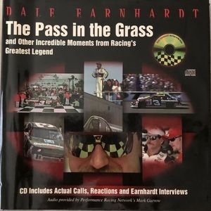 Dale Earnhart The Pass In The Grass and Other Incredible Moments Book & CD